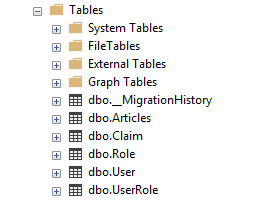 Removing the AspNetUserLogins table